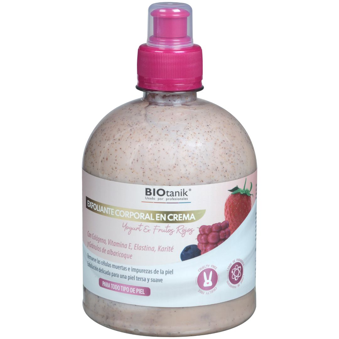 Body Natur Body Scrub – Exfoliant Mit Roten Früchten, Granatapfel & Frucht