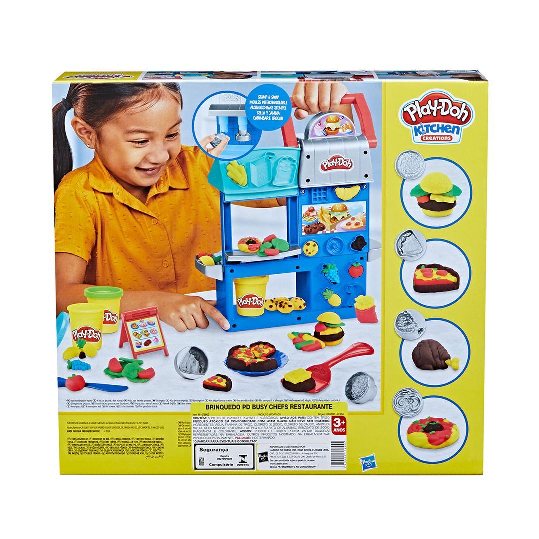 Play Doh Hasbro Restaurante Divertido - 982797