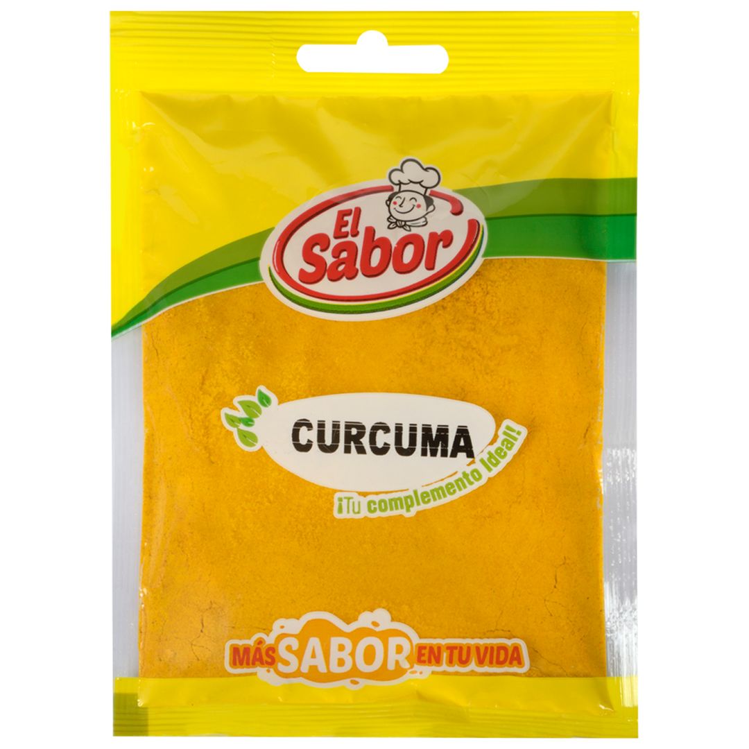 Curcuma en polvo, Curcuma en polvo, Regional Co, 50 gramos, Pedazo