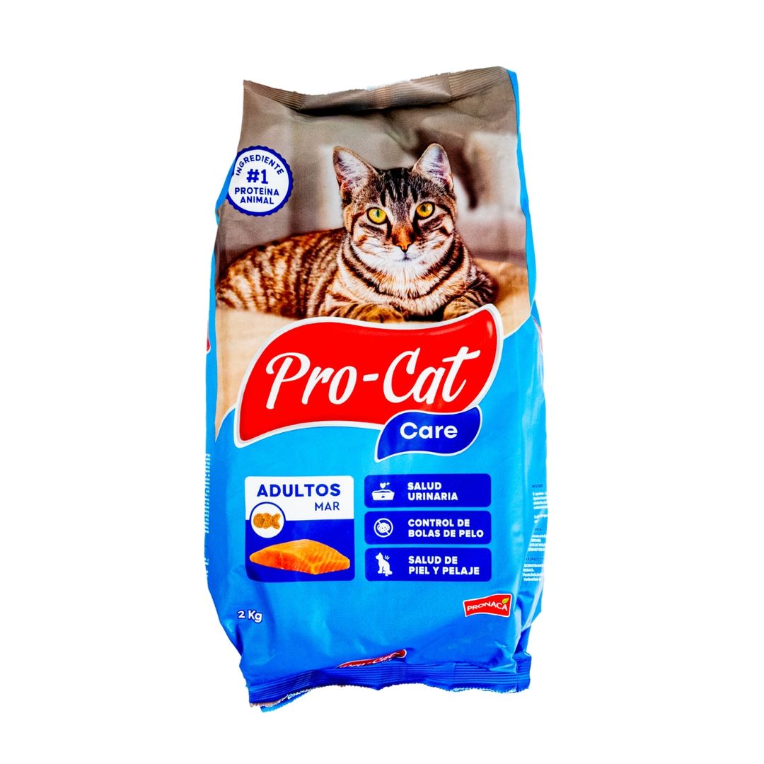Alimento para Gato Adulto Pro-Cat Sabores del Mar 2kg - 986122