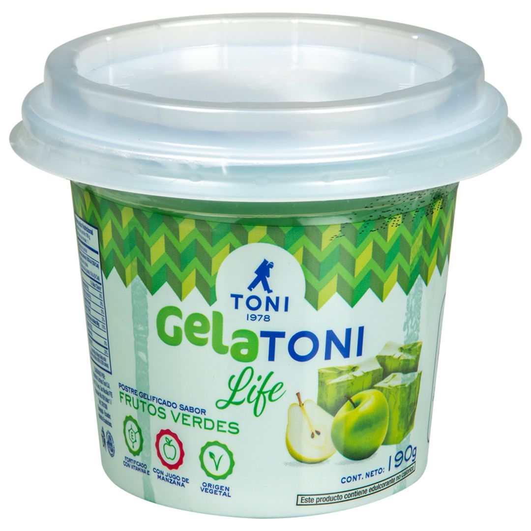 Gelatina Toni Life Frutos Verdes 190g 987060