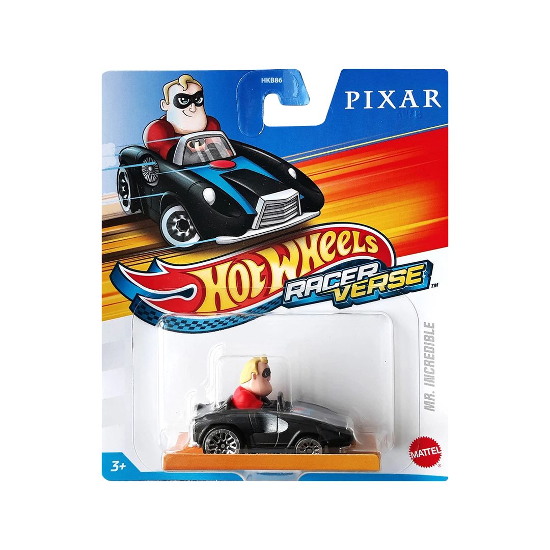 Hot Wheels Racer Verse Elsa Diecast Car - 1:64 Scale, Collectible, With Rolling Wheels For Play Or Display