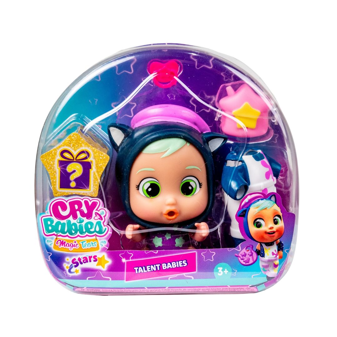 Cry Babies Magic Tears Puppe Hannah – Mini-Sammelfigur Mit Talent-Outfit Und Echtem Weinen