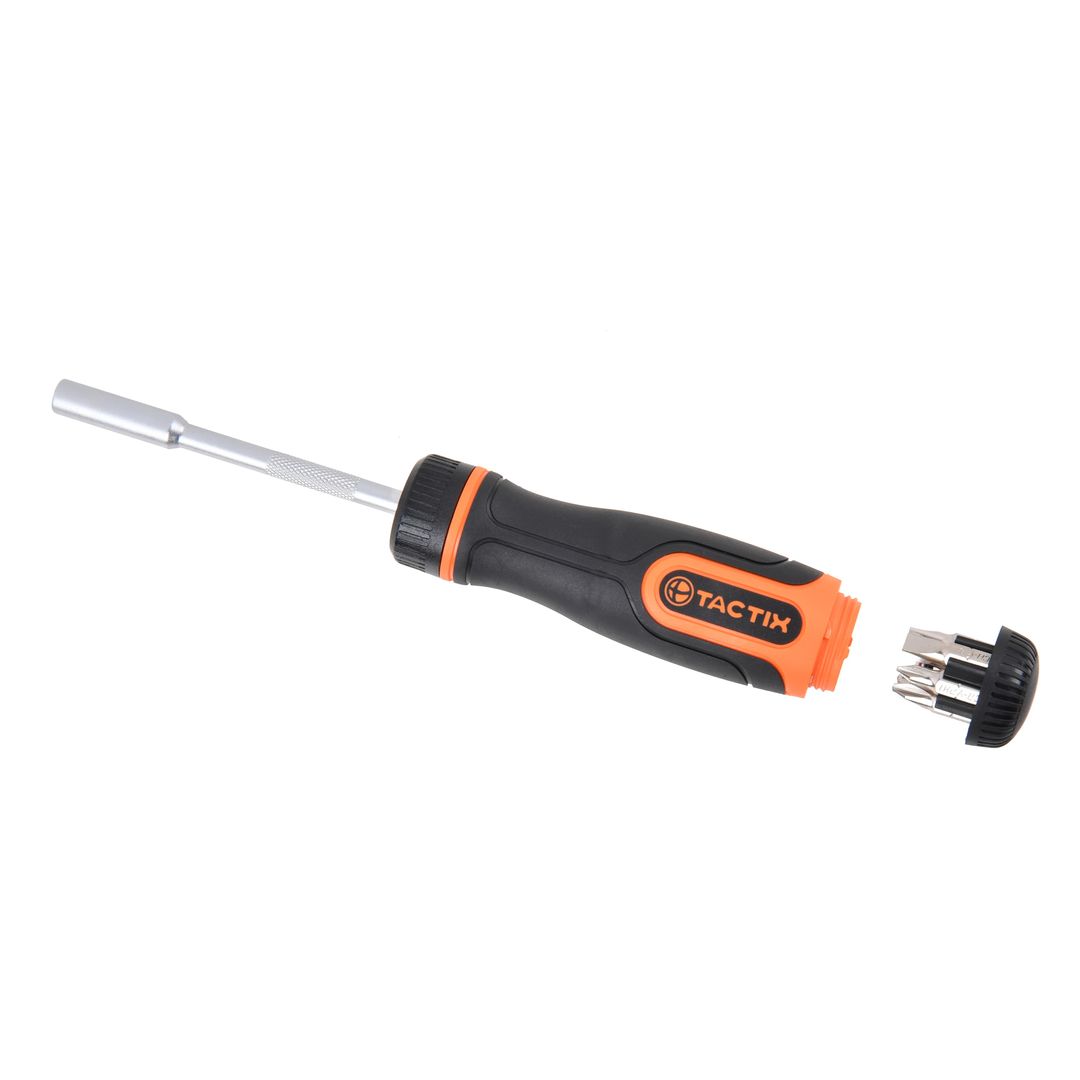 Destornillador Rachet Tactix Posición Ajustable 22.5 cm - 1006239