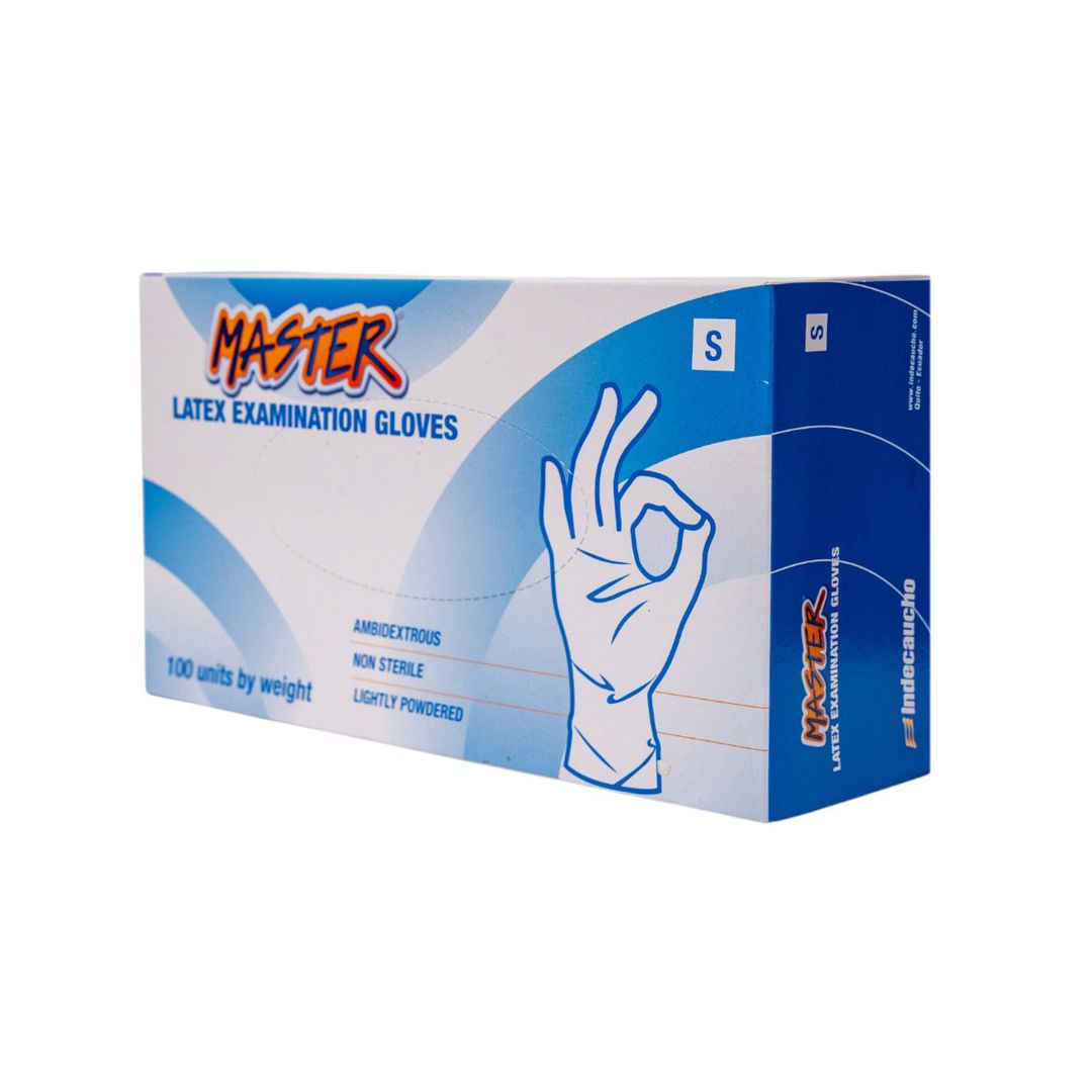 Guantes de Examinación Master Látex - Varias Tallas - 1010293