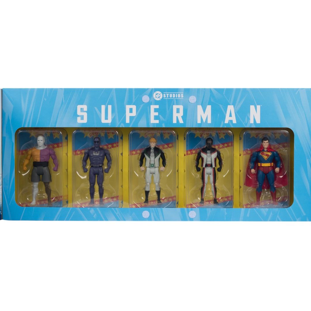 Set 5 Figuras DC Super Powers 10cm - 1071055