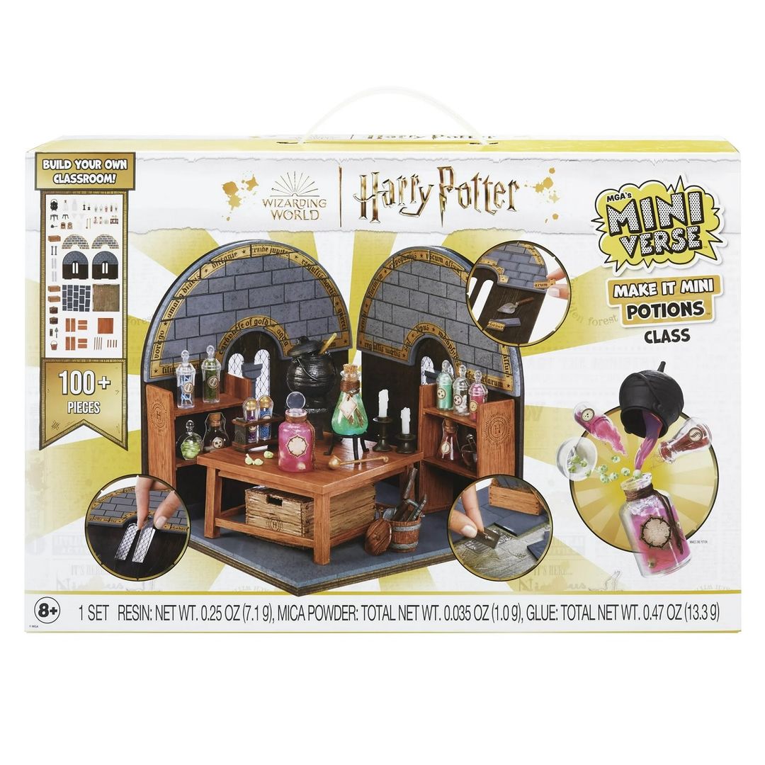 Set Miniverse Make it Mini Potions Classroom Harry Potter - 1012579