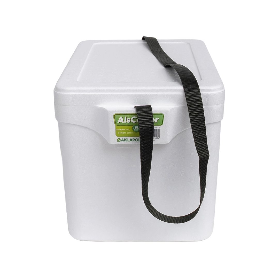 Hielera AisCooler con Reata Blanco 20 L - 1015202