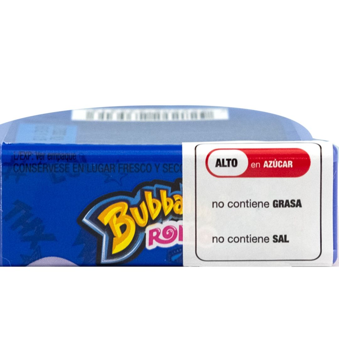 Chicle Bubbaloo en Rollo Mora Azul 56.7 g - 1020296