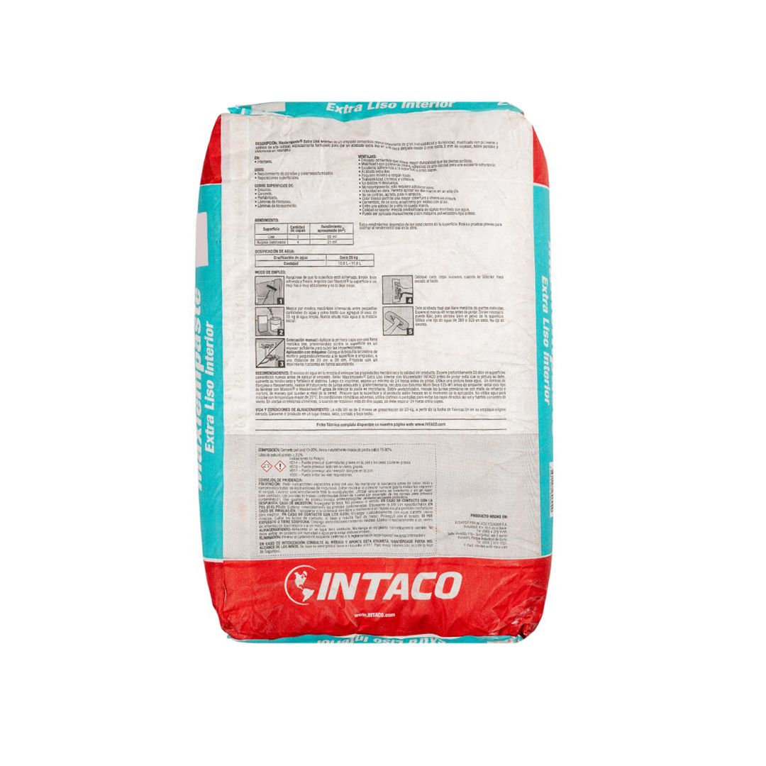Max Intaco Empaste Interior Maxiempaste Intaco Blanco 20Kg - 1022226