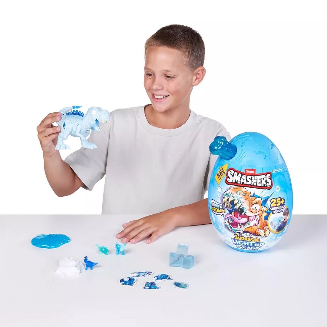 Huevo Sorpresa Zuru Smashers Mega Jurassic Ice Age Iluminado - 1075606