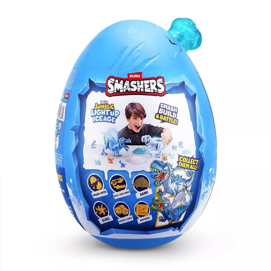 Huevo Sorpresa Zuru Smashers Mega Jurassic Ice Age Iluminado - 1075606