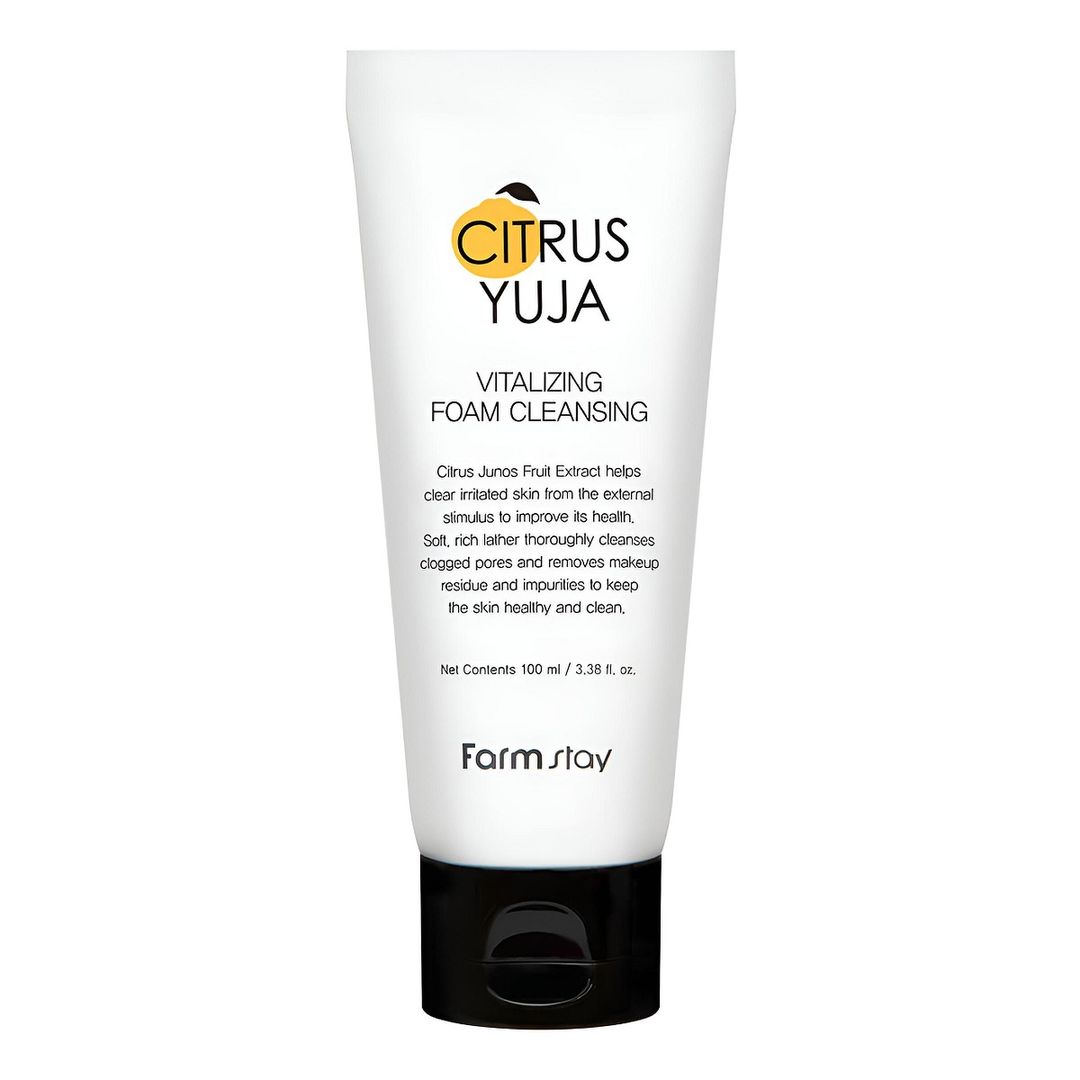 Espuma Limpiadora Facial Citrus Yuja Vitalizing Foam Cleansing 100 ml ...