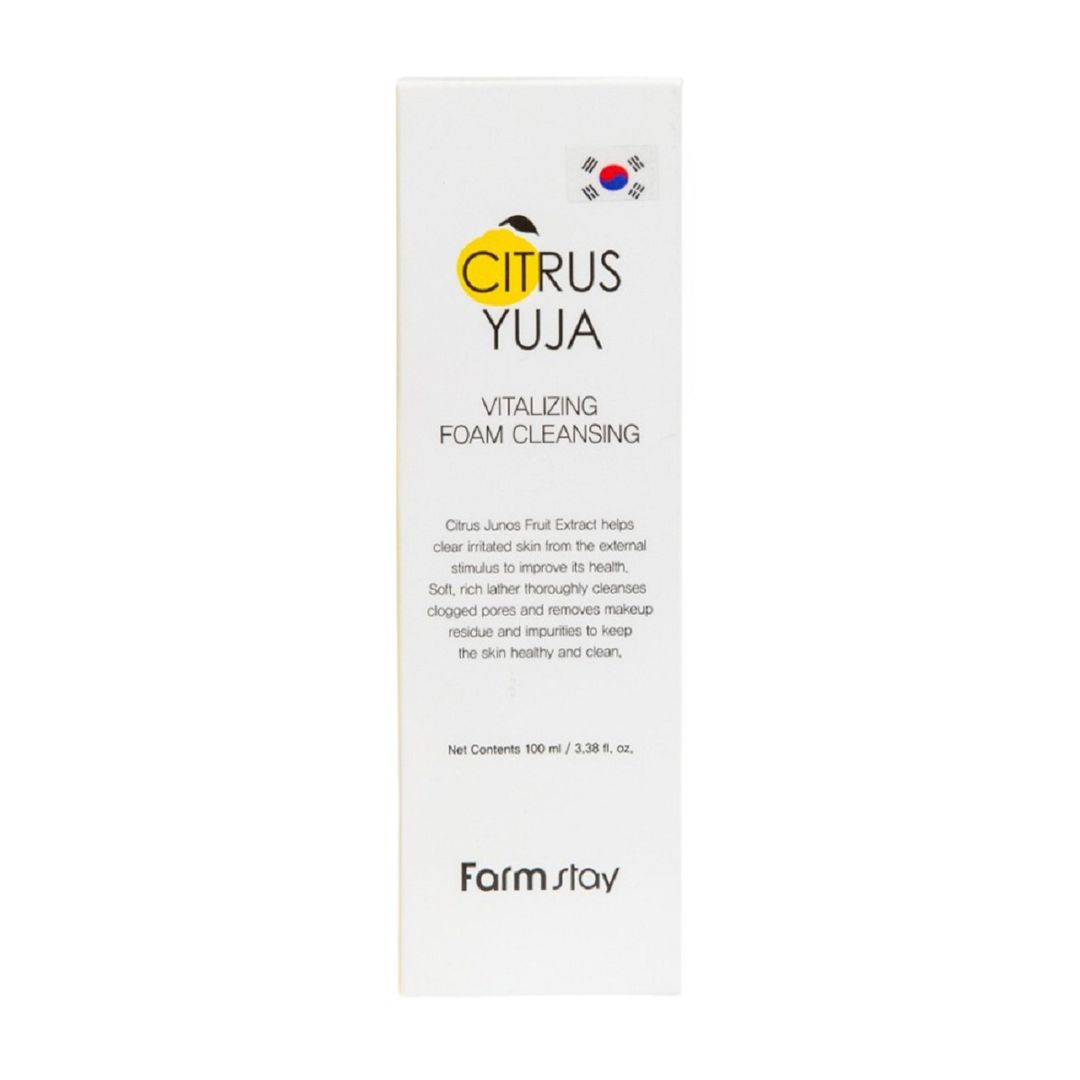 Espuma Limpiadora Facial Citrus Yuja Vitalizing Foam Cleansing 100 ml ...