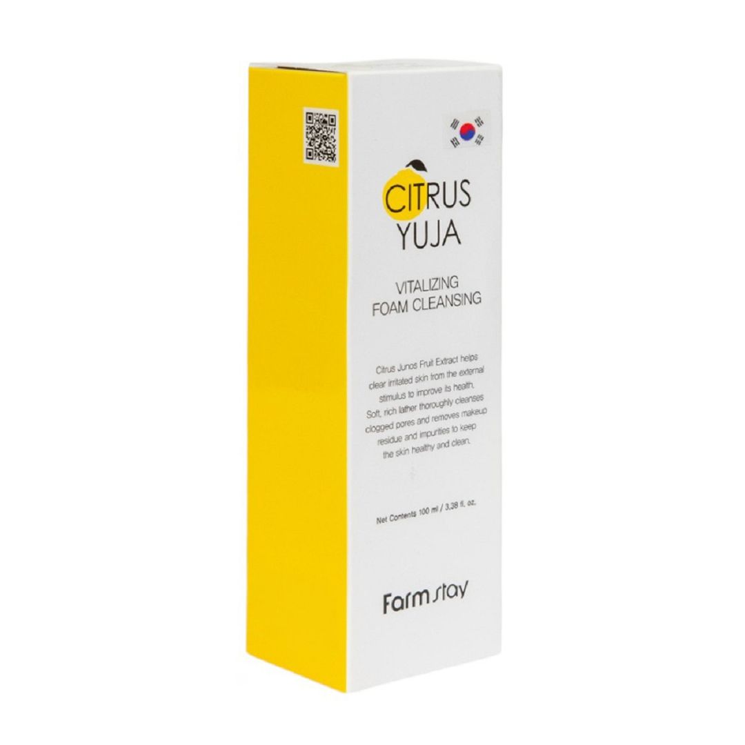 Espuma Limpiadora Facial Citrus Yuja Vitalizing Foam Cleansing 100 ml ...