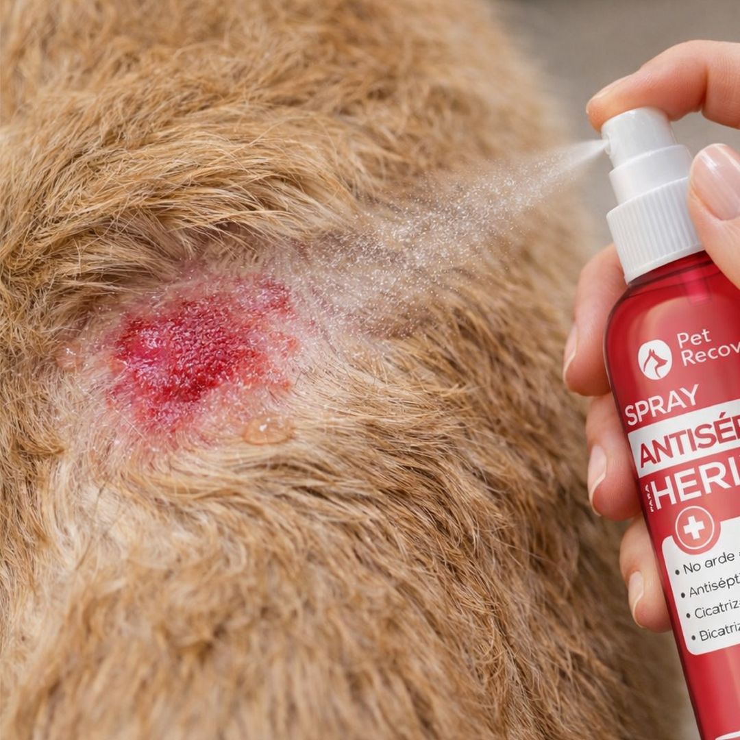 Spray Antiséptico Pet Recovery para Heridas de Mascota 120 ml - 1094050