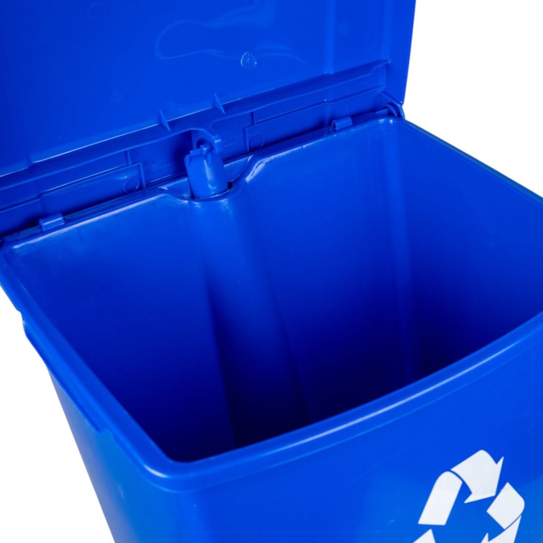 Tacho Azul Tacho Plapasa para Desechos Reciclables Azul 20 L - 1094900