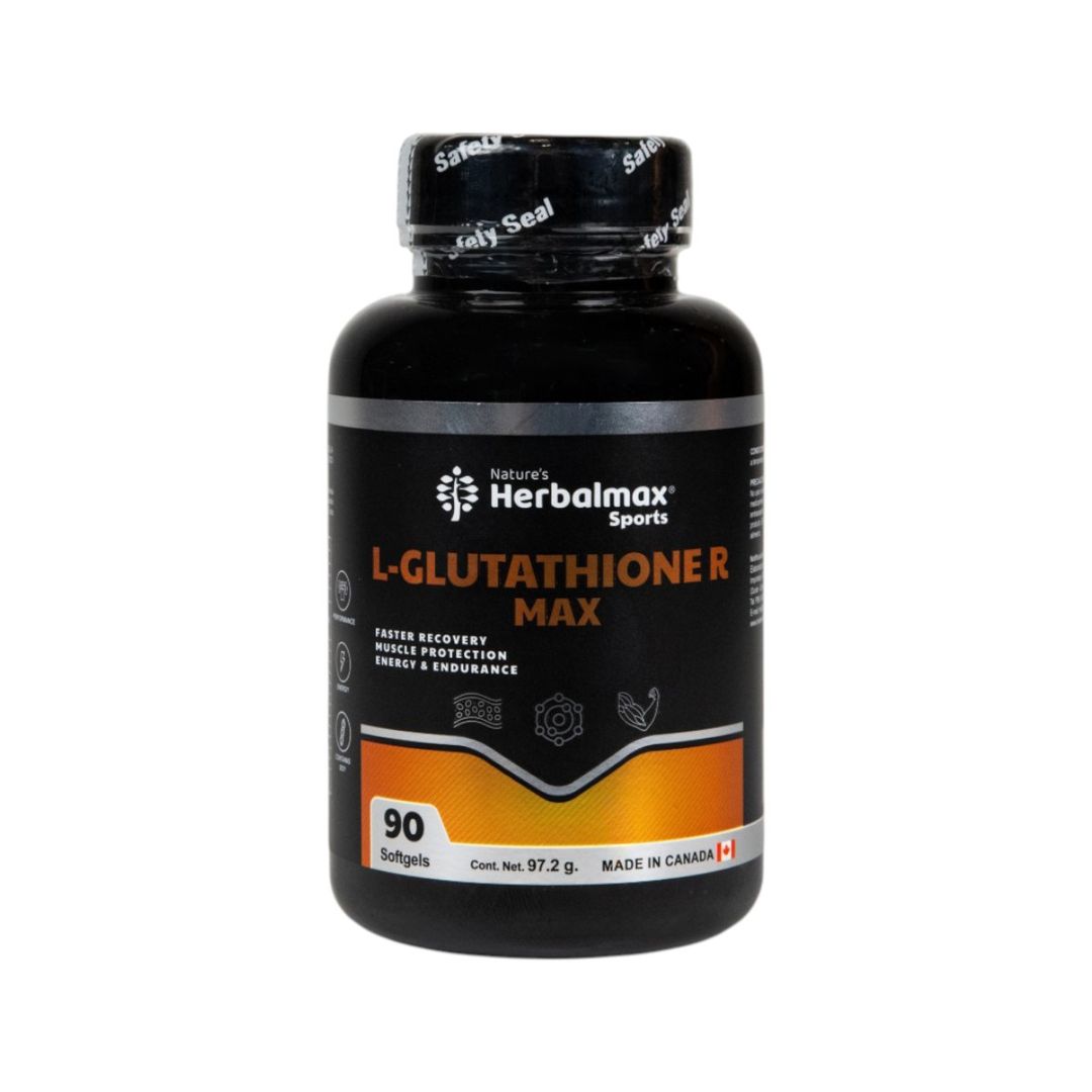 Suplemento L-Glutathioner Max Nature's Herbalmax Sports - 90 Unidades