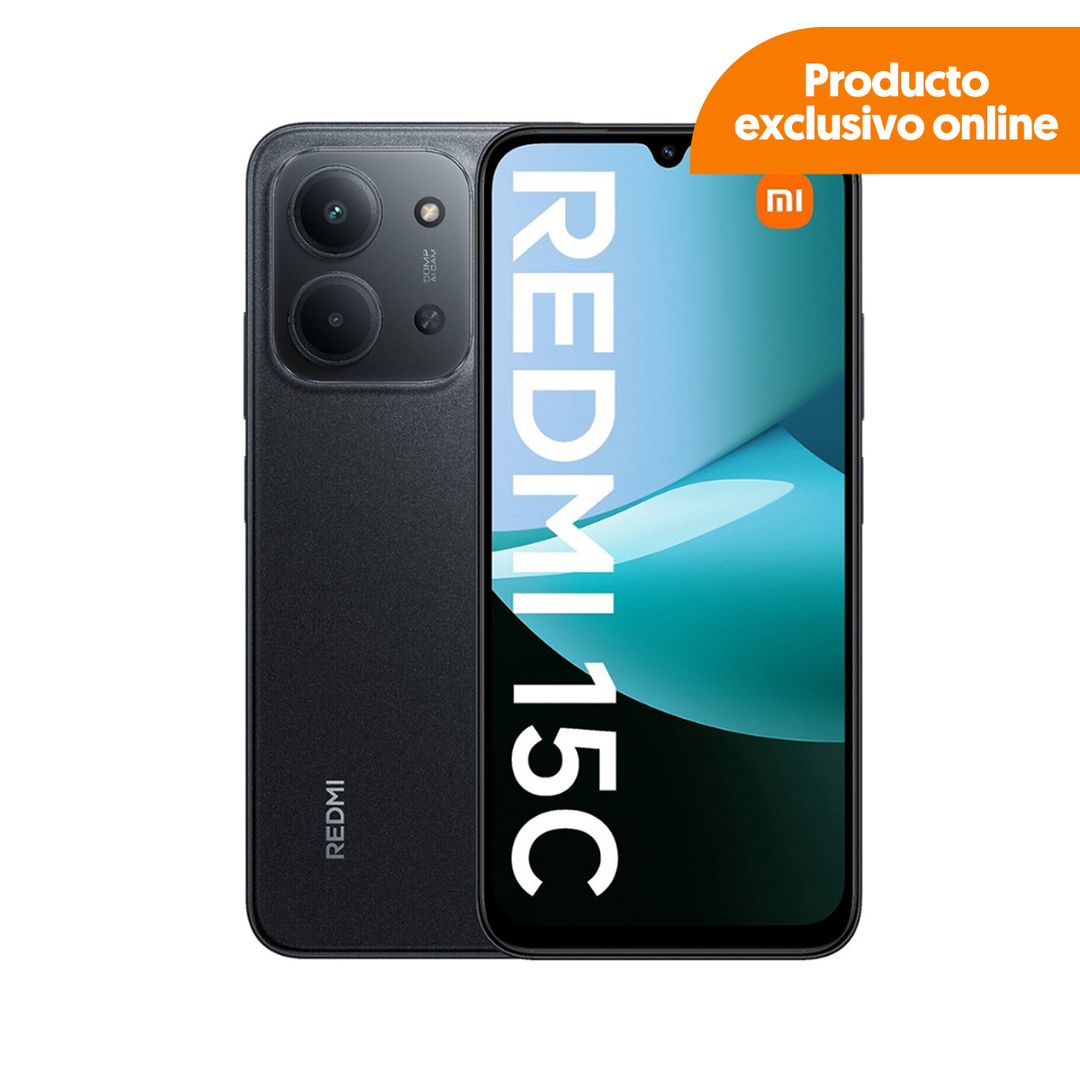 Xiaomi Redmi 15C 8GB/128GB ブラック Celular Xiaomi Redmi 15C 8GB RAM 256GB Midnight Black - 1114326