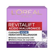 Crema Facial Revitalift de L’Oréal Paris Ácido Hialurónico Noche 50ml - foto 1
