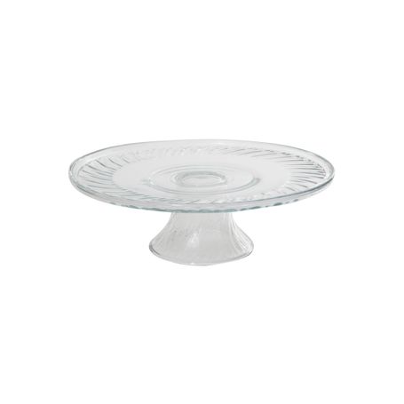 Plato para torta Libbey Selene de Vidrio con pie 31 cm - 901751