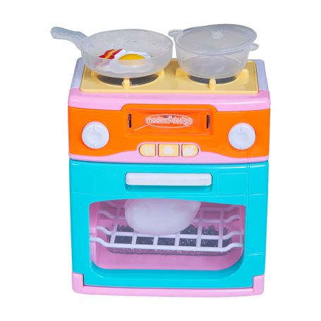 Anafe Mini Cocina 4 Hornallas Y Horno Gas Natural Envasado