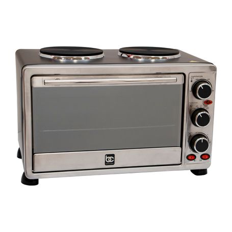 Horno Tostador Eléctrico Bene Casa con Dos Hornillas - 911286