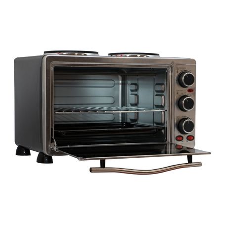 Horno Tostador Eléctrico Bene Casa con Dos Hornillas - 911286