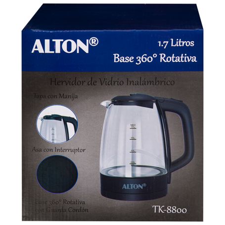 Jarra Eléctrica Alton Inoxidable 1.7 L 1100W