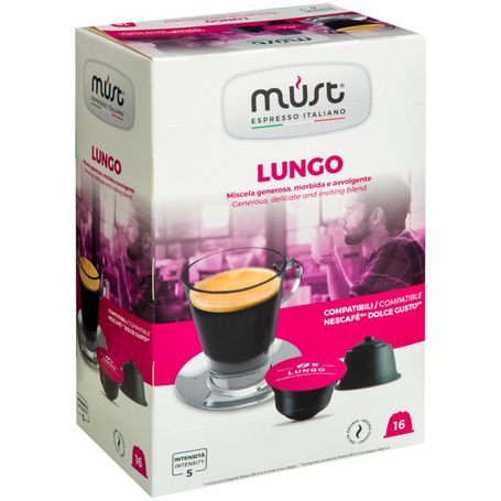 Pack 16 und Cápsulas Must Café Lungo - 921971