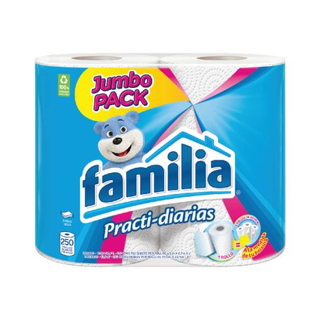 Toallas de Cocina Familia PractiPlus X 50 Hojas: 60285 Cuidate en familia