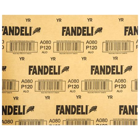 Lija para Madera Fandeli Grano # 120 - 947721