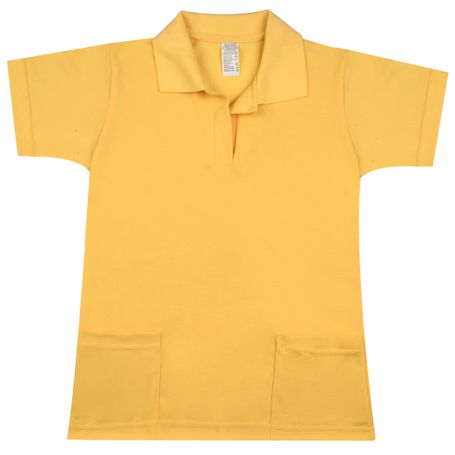 Camiseta Polo Amarilla Niña – Los Tres Elefantes Tienda Online