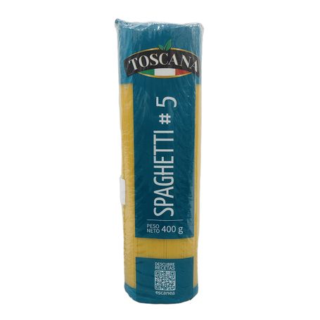 Pasta Integral Fusilli Toscana 400Gr 