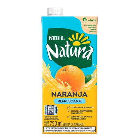 Jugo Refrescante Natura de Naranja 750 ml - 958426