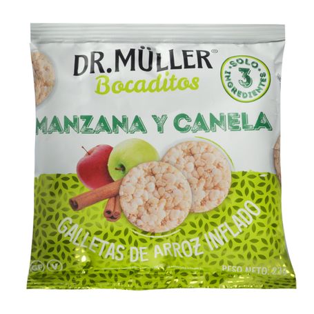 Tortitas Dr M Ller Arroz Manzana Y Canela G