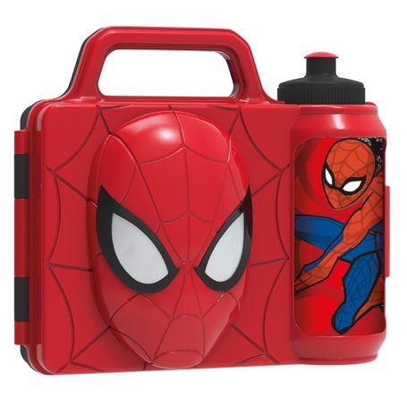 Set Lonchera y Tomatodo en 3D Spiderman de Marvel - 973629