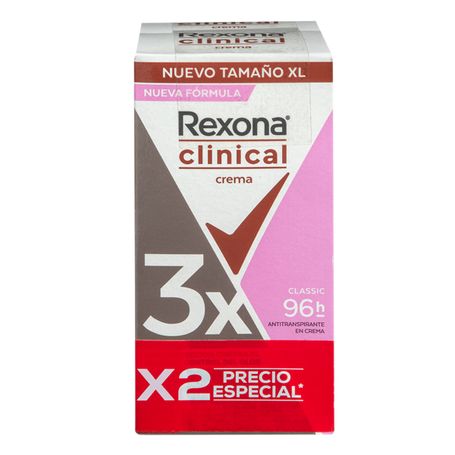 Antitranspirante Creme Classic Rexona Clinical 58G - Supermercado